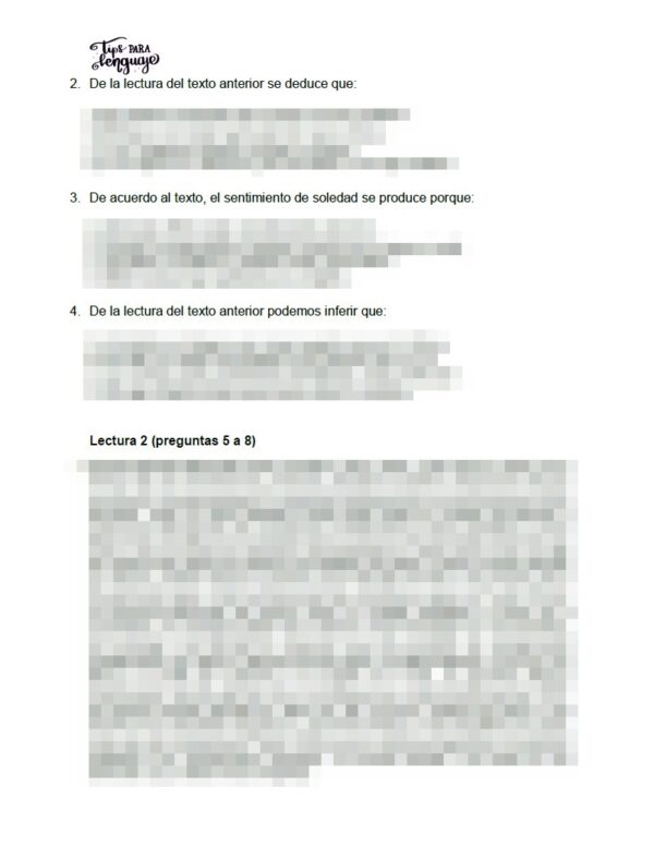 Manual de Ejercitación Competencia Lectora PDF (versión 2024) - Image 3